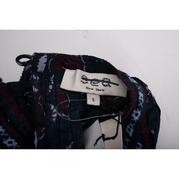 Sea New York Womens Nadine Tunic Mini Dress S Multi-Color Berry Floral NWT - Picture 7 of 7